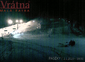 Malá Fatra - Vrátna dolina - lyžařské středisko Paseky